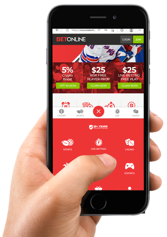 BetOnlline Mobile Betting