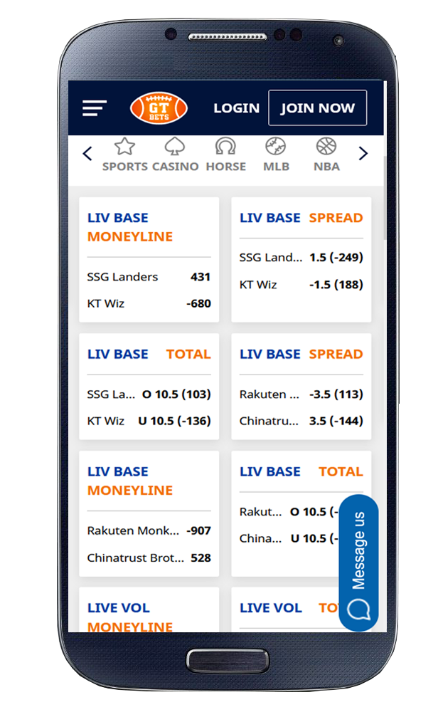 GTbets Mobile Betting